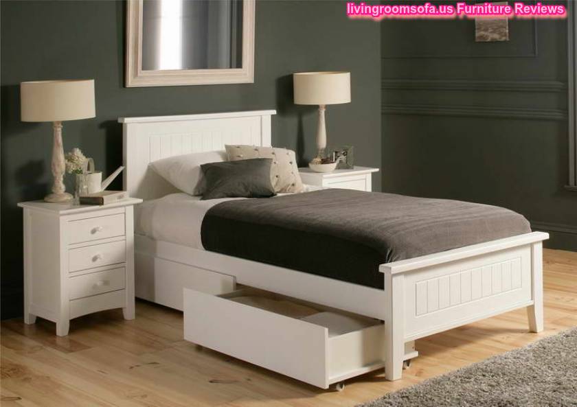  Cool White Bed Frames With Desk Lamps