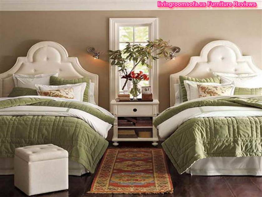 Cute And Cozy Pillow Cover With Cool Twin Bed Design Ideas