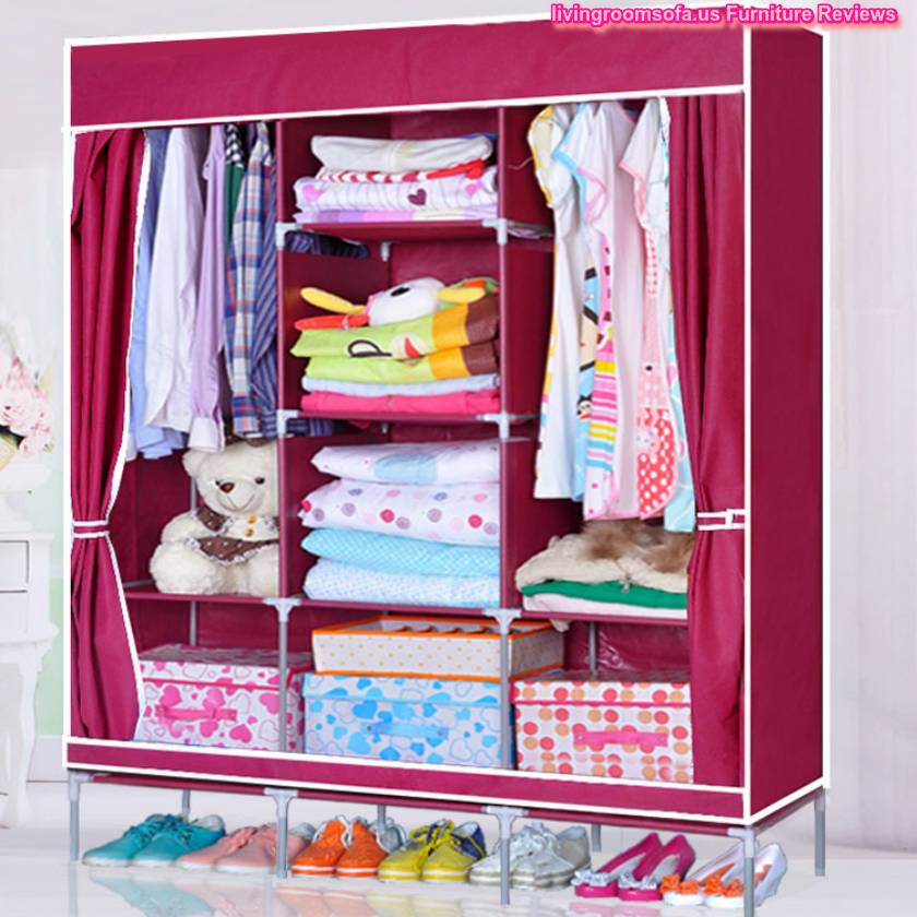 Different Style Pink Cheap Style Wardrobe Armoires Designs