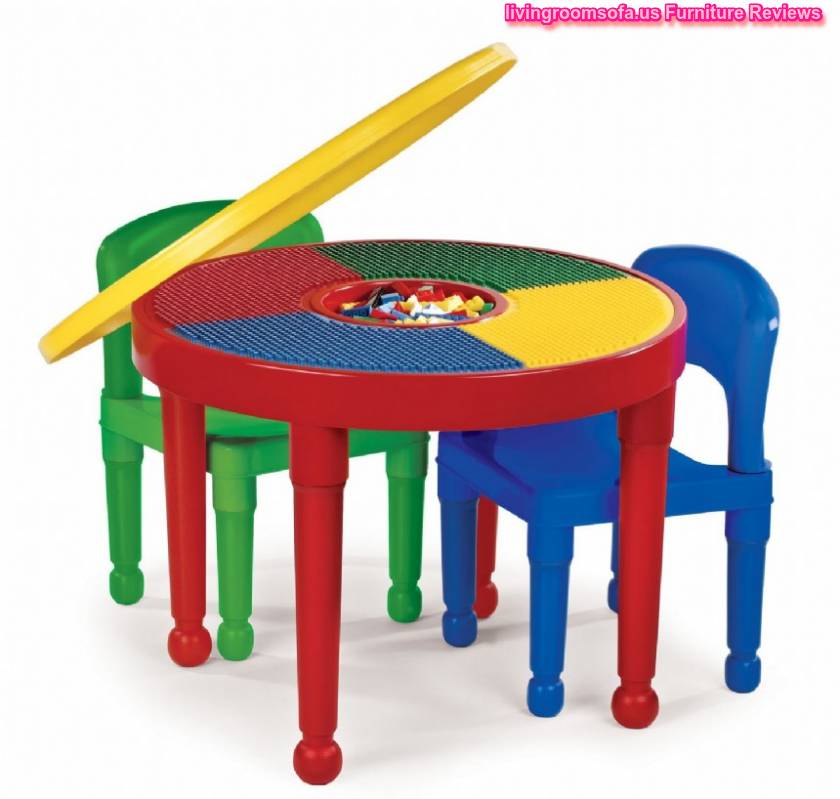 Different Style Play Table And  Cool Chairs For Kids Rooms