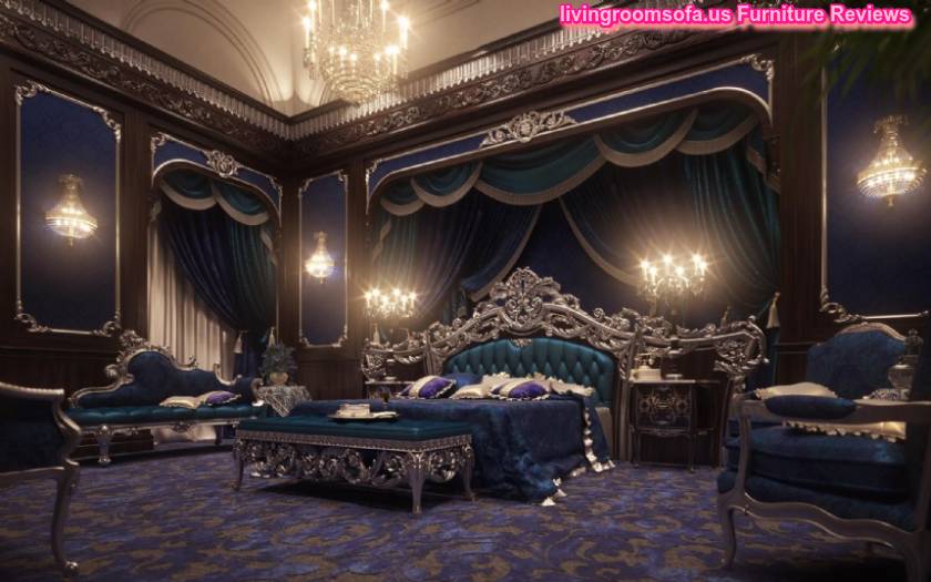 European Style Luxury Carved Bedroom Set