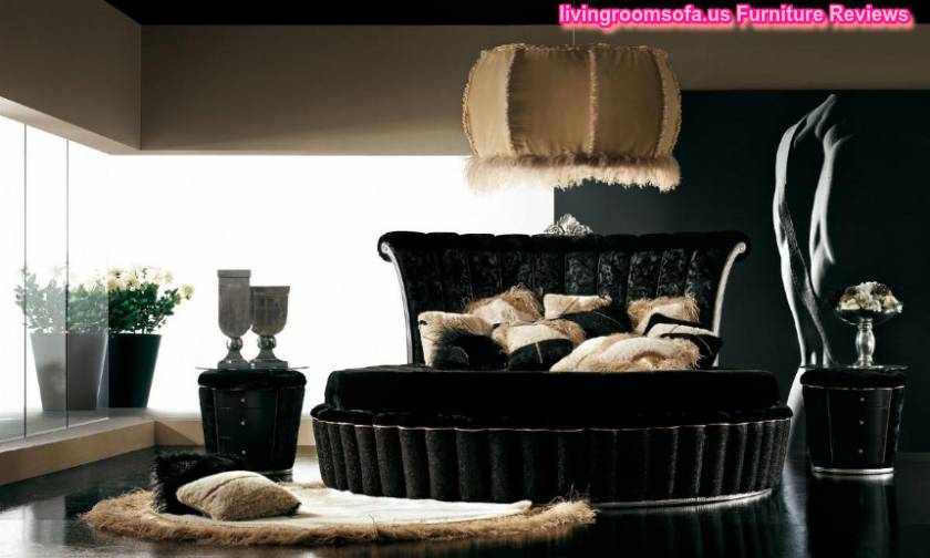 Friendly Luxurious Black Bedroom Design