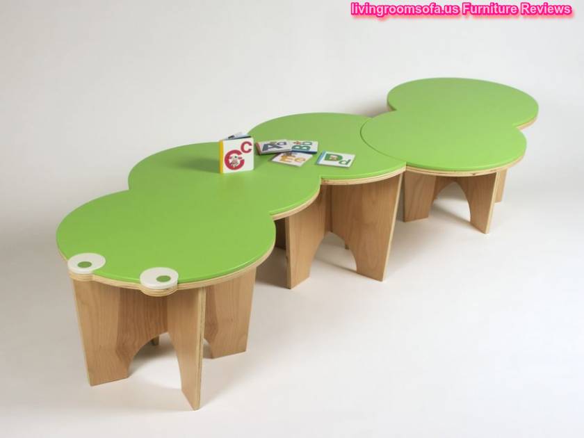 Greenplay Childrens Furniture Caterpillar Bench
