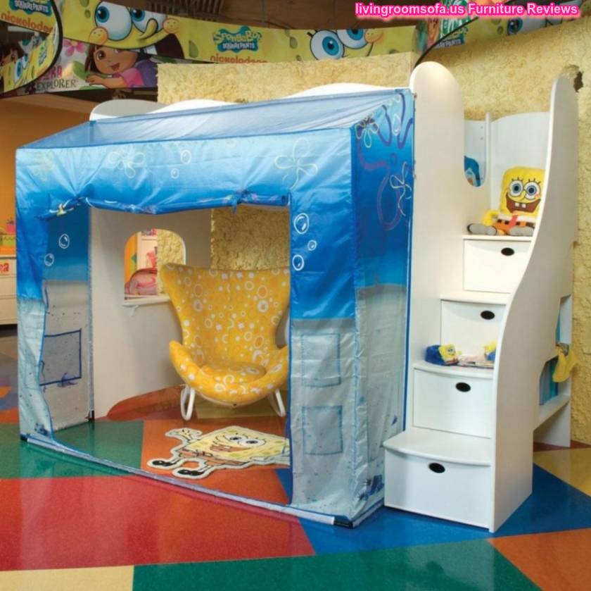  Kids Bedroom Bunk Beds Spongebob Rug