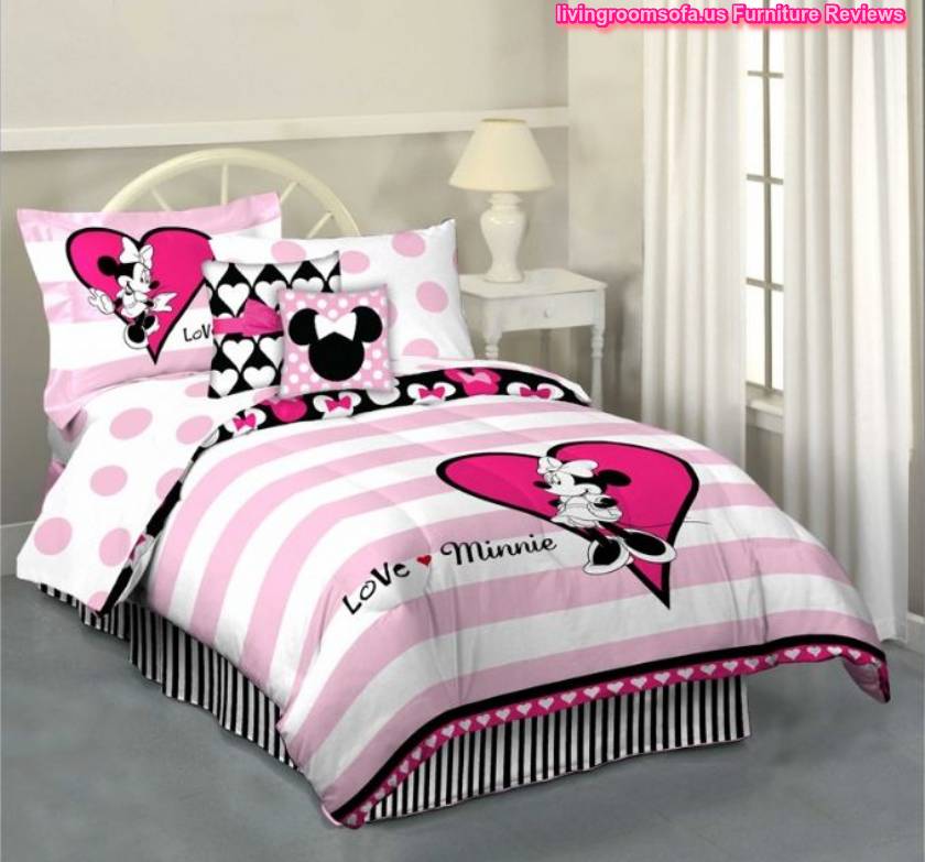  Minnie Mouse Hearts And Dots Reversible Bed In A Bag