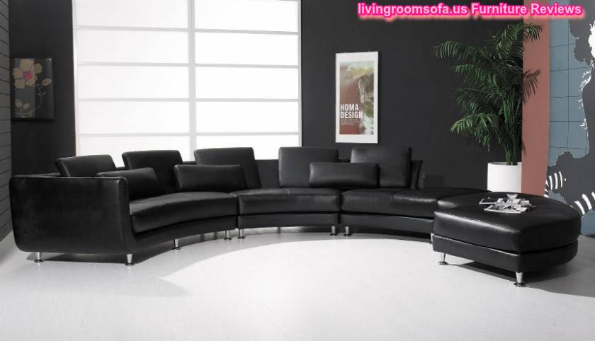 Modern And Black Contemporary Leather Sofas Italian