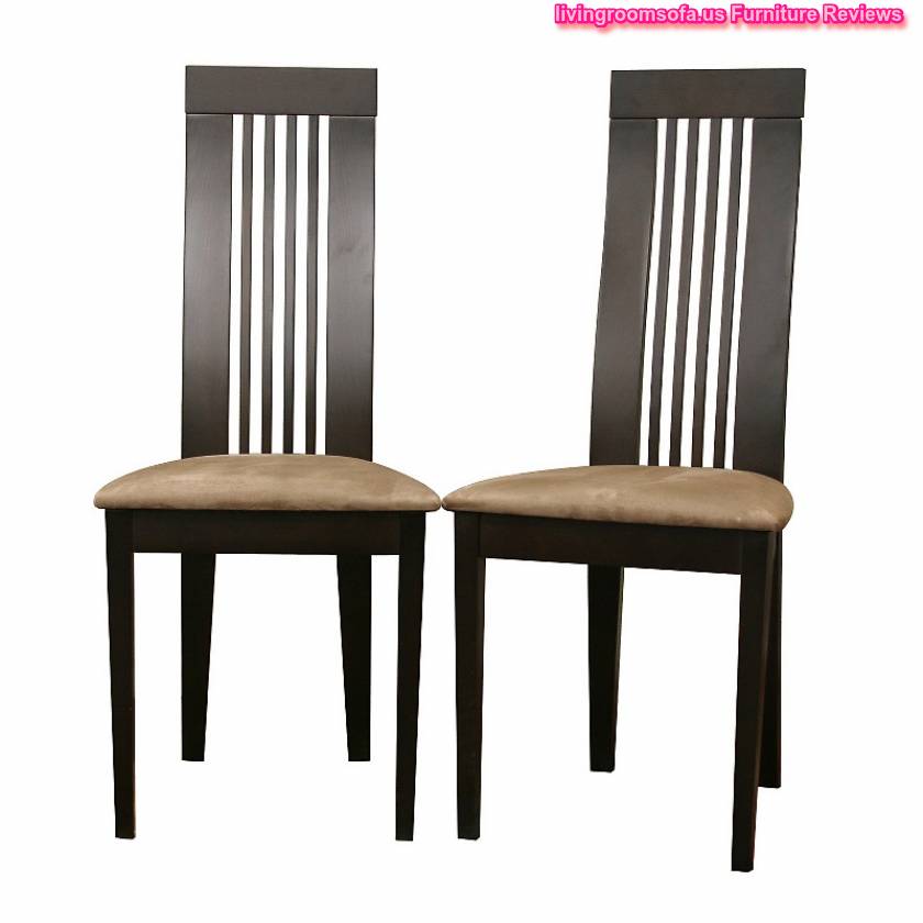  Modern Dark Brown Dining Chairs