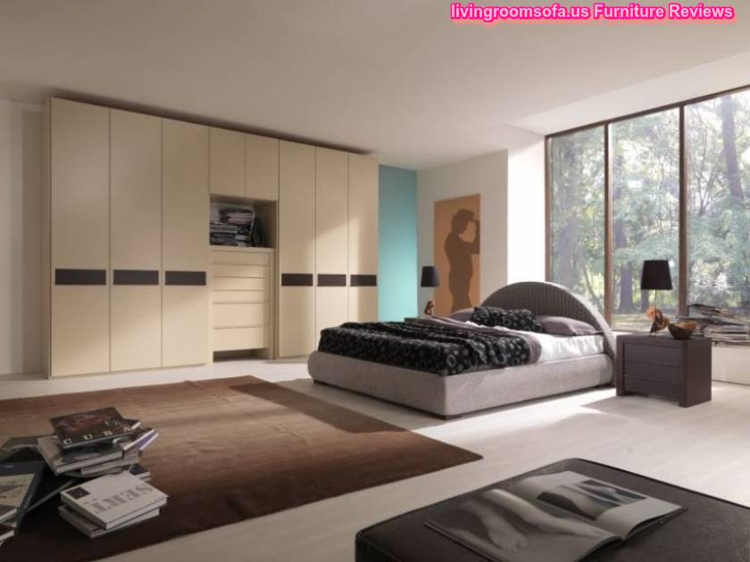 Modern Master Bedroom Design Ideas With Rug And Glass Wall Contemporary Bedroom Decorating Ideas