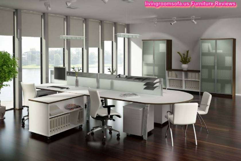 Modern White Contemporary Italian Office Furniture