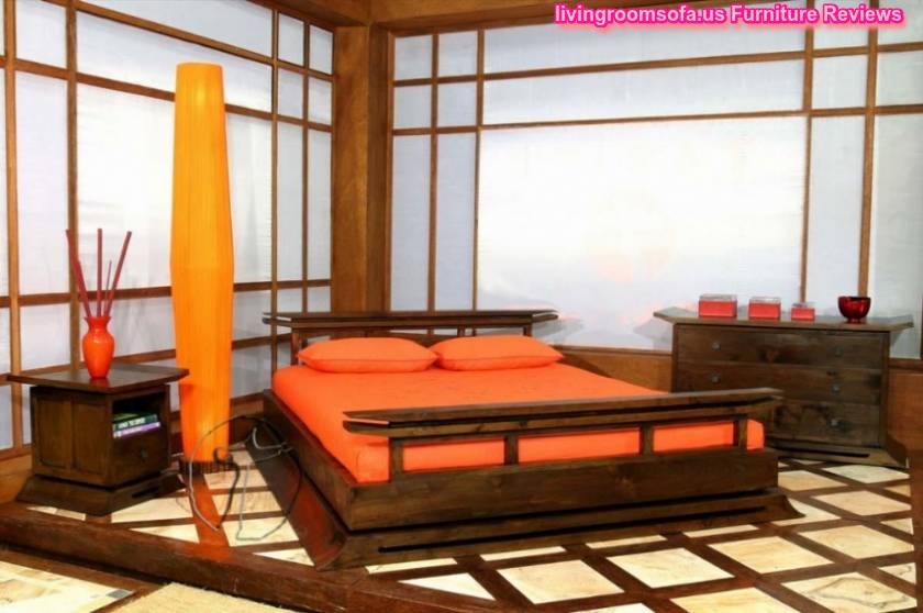  Orange Spacious Bedroom Decorating Ideas