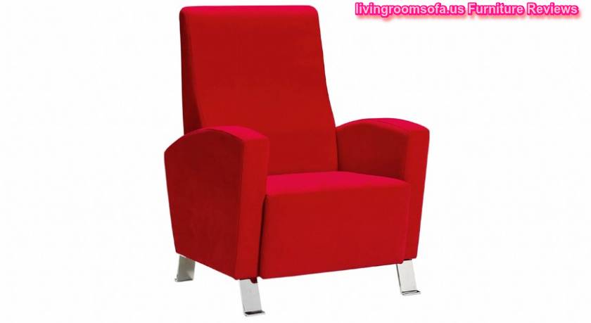 Red Decorative Chairs For Living Room