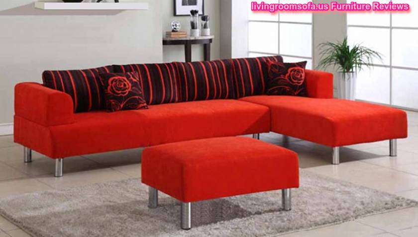 Red Contemporary Sofas