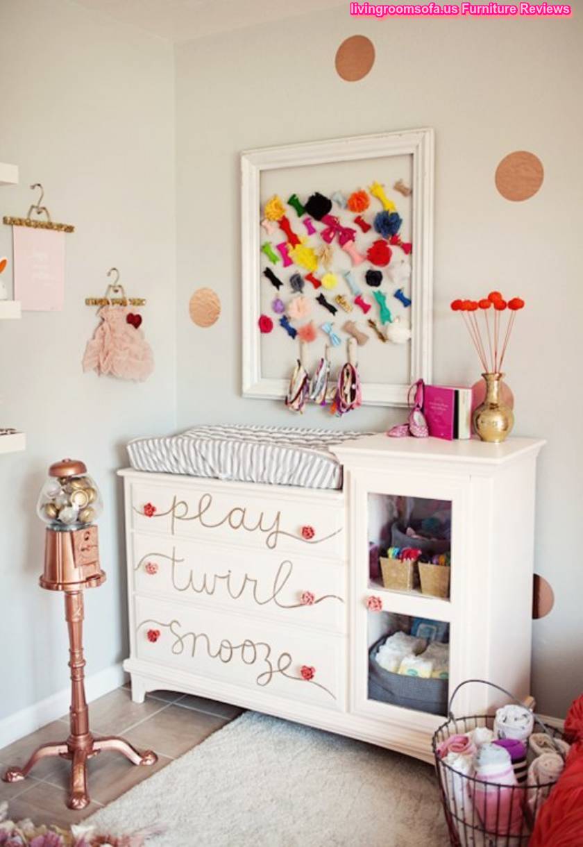 White And Cool Diy Your Kids Room Dresser Decor Ideas