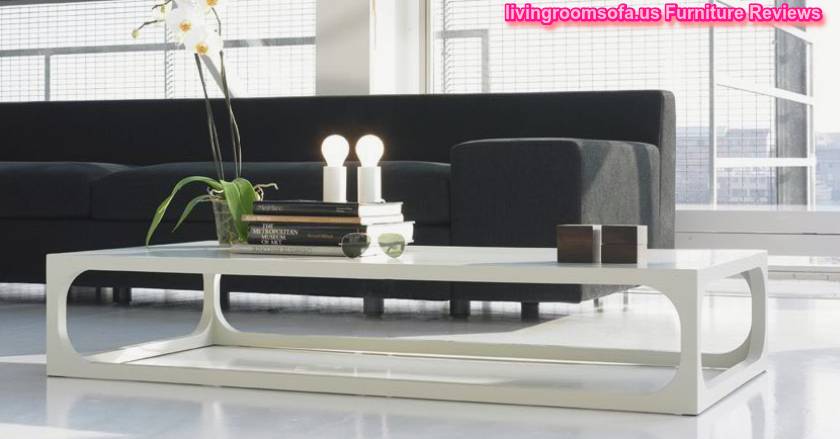 White Modern Coffee Table