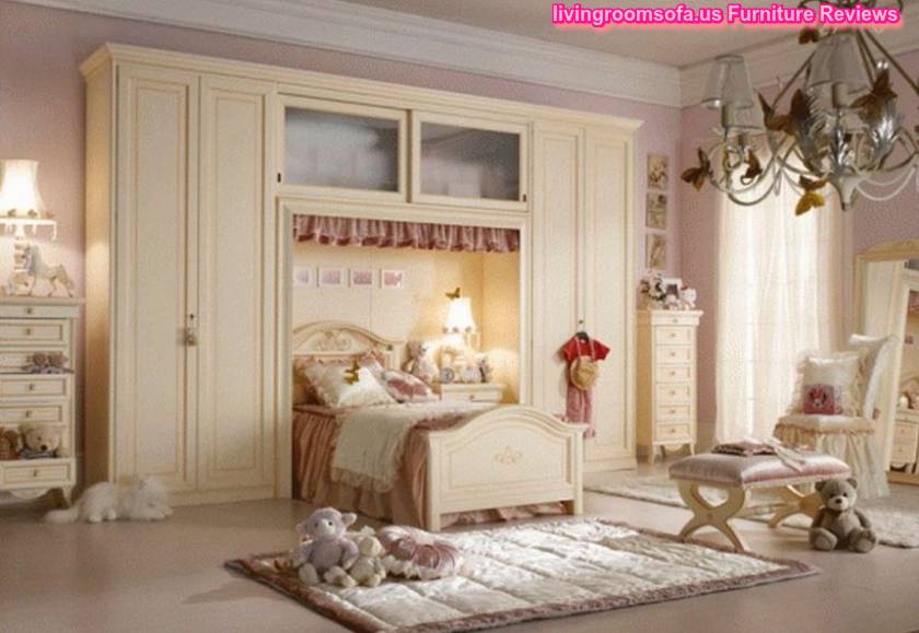  White Unique Bedroom Furniture For Girls
