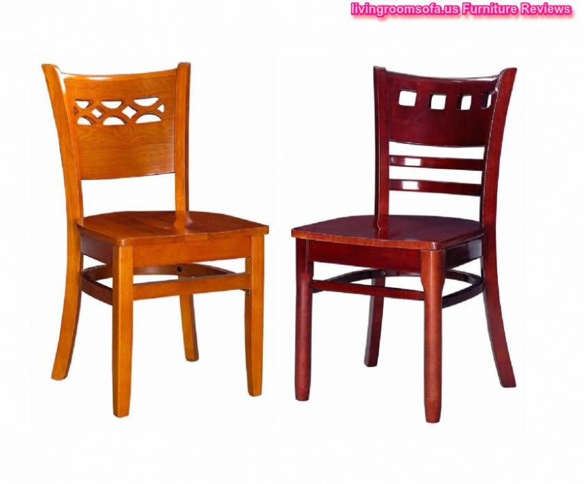  Wood Chairs Oak Cherry