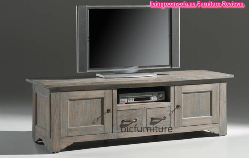 Wooden Classic Tv Stand Cabinet In Room
