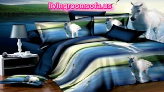 3d Horse Oil Painting Bedroom Sets Queen Size Bedding