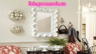 Antique Beach Style Wall Mirror