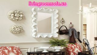  Antique Beach Style Wall Mirror