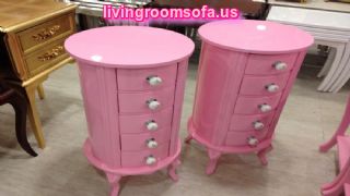  Awesome Pink Bedside Tables Nightstands