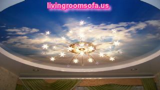 Awesome Sky Landscape Ceiling Lights For Living Room