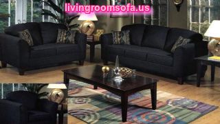 Black Living Room Furniture Sofas Coffe Table