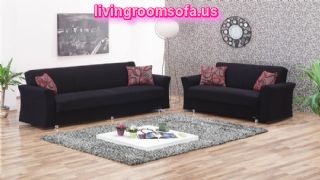 Black Fabric Sofa Beds Living Room Sofas