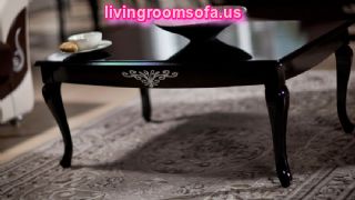 Black Princess Wood Coffee Table