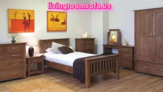 Brown Classic And Cheap Bedroom Furniture Design Ideas