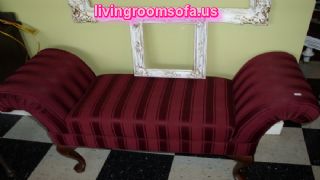  Classic Decorative Bedroom Settee Bench