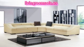 Contemporary Sofas And Chairs ,leather Seats And Corner Seat In Livingroom