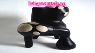 Dalmatian Black Chaises Design Ideas