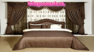  Decorative Bedroom Curtain On The Wall