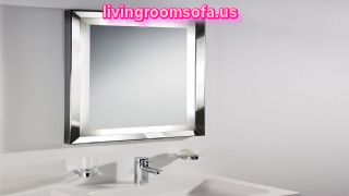 Decorative Modern Bathroom Wall Mirrors