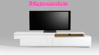 Decorative White And Contemporary Modern Tv Stands