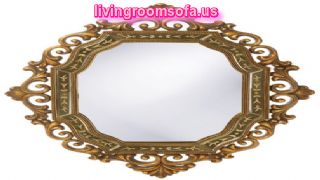  Excellent Antique Gold Wall Mirror