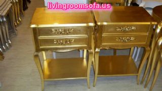  Golden Yellow Bedside Tables Nightstands Design