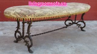 Metal Antique Bench Design