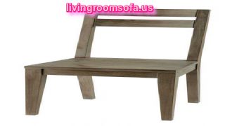 Modern Gray Wood Chaises Design Ideas