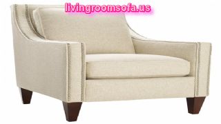  Modern White Accent Chairs With Arms Fabric