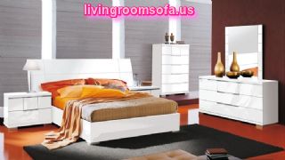 Modern White Bedroom Italian Design Idea