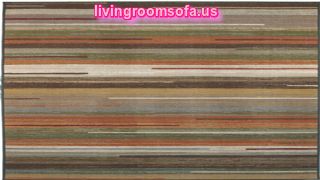  Modern Colorful Stripes Area Rugs