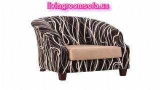 The Most Beaufitul Brown And White Chairs For Living Room