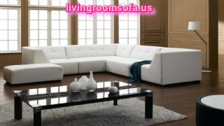 White Affordable Contemporary Sofa Design Ideas