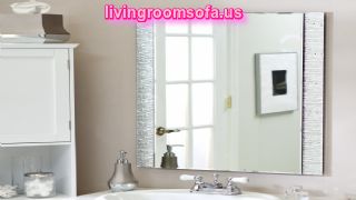 Wonderful Bathroom Wall Mirrors Design Ideas