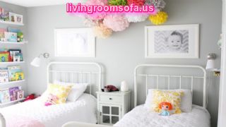 Amazing Chic Girls Twin Bedroom