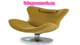 Armless Yellow Chairs For Living Room