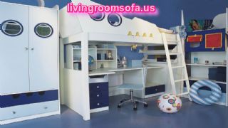 Awesome Boy Bedroom Furniture Sets Visualized With Vessel Bunk Beds And Wardrobe Plus Awning Storage