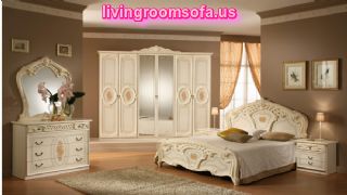 Beautiful Classic Bedroom Design Decorating Furniture Ideas White